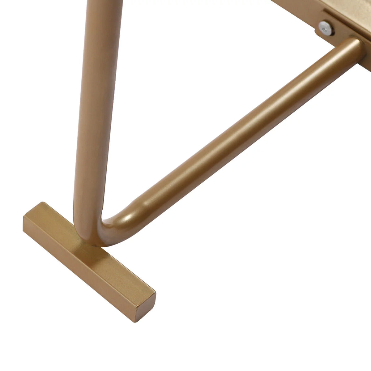 Gold Metal End Table 24 inch A716167