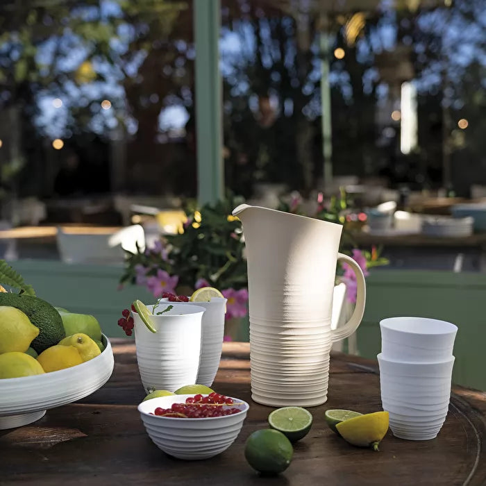 White Pitcher With Lid D522678