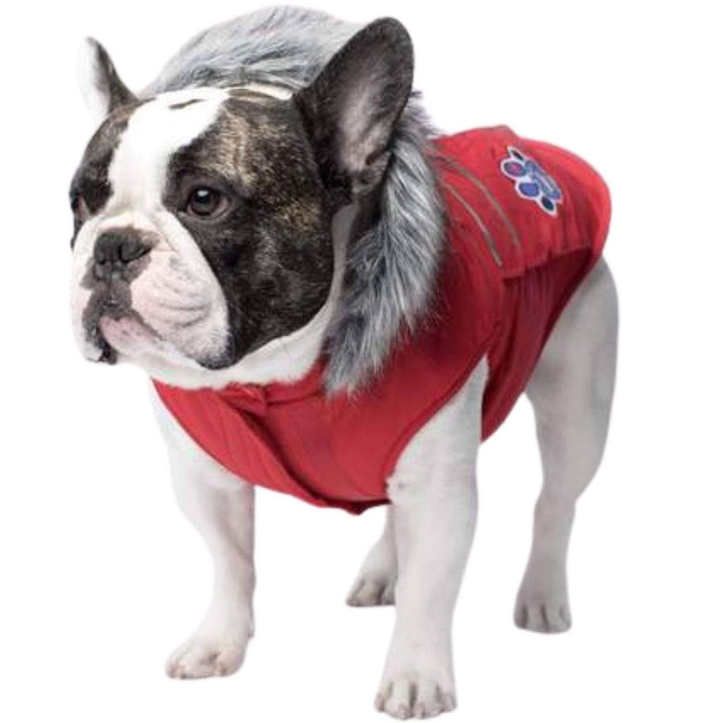 Red Reflective Dog Jacket Q827518