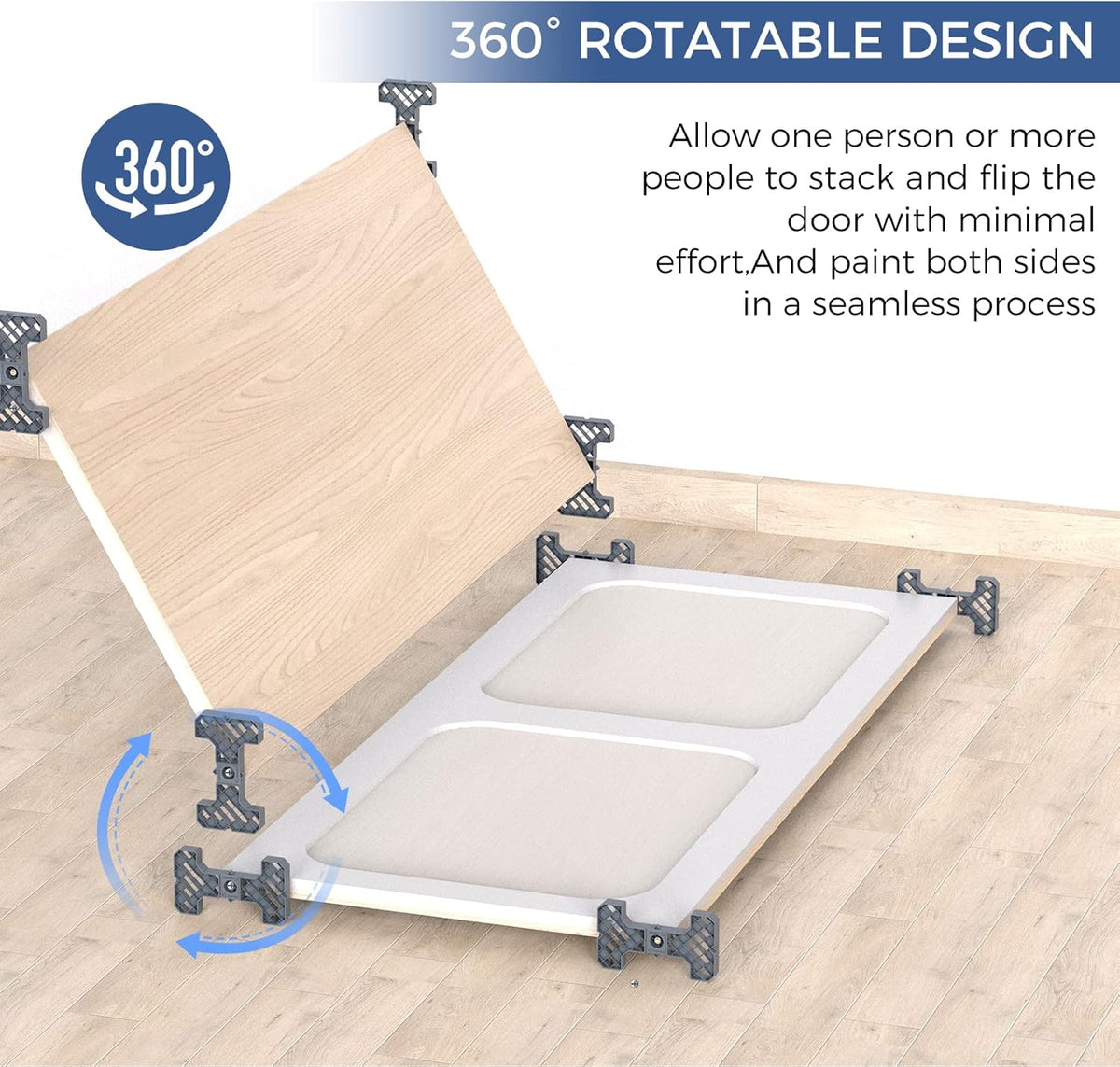 Paint Drying Rack for Cabinet Doors, Pack of 8 X208