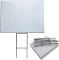 Blank Yard Signs 18x24 with h-Stakes, Box of 50 C9443