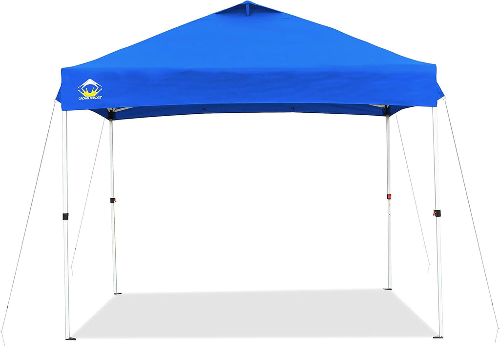 10x10 Pop up Canopy with Wheeled Carry Bag, Beige E8634