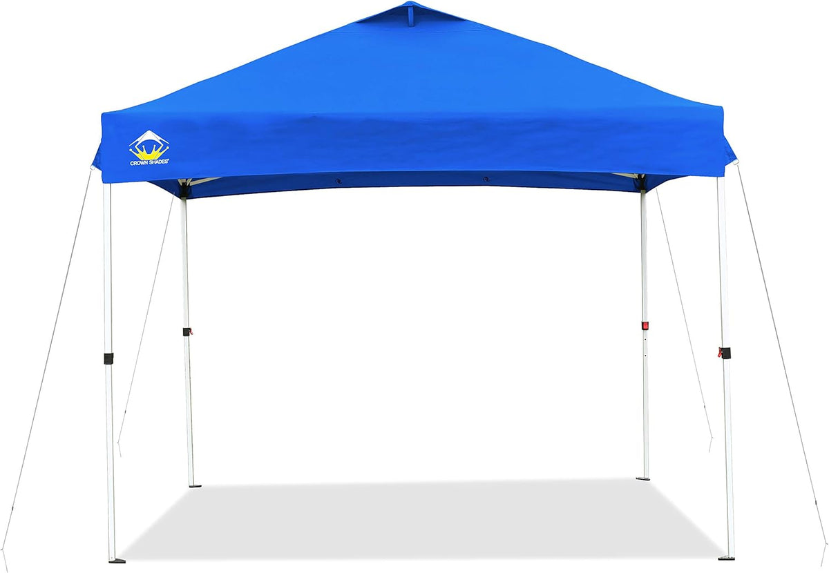 10x10 Pop up Canopy with Wheeled Carry Bag, Beige E8634