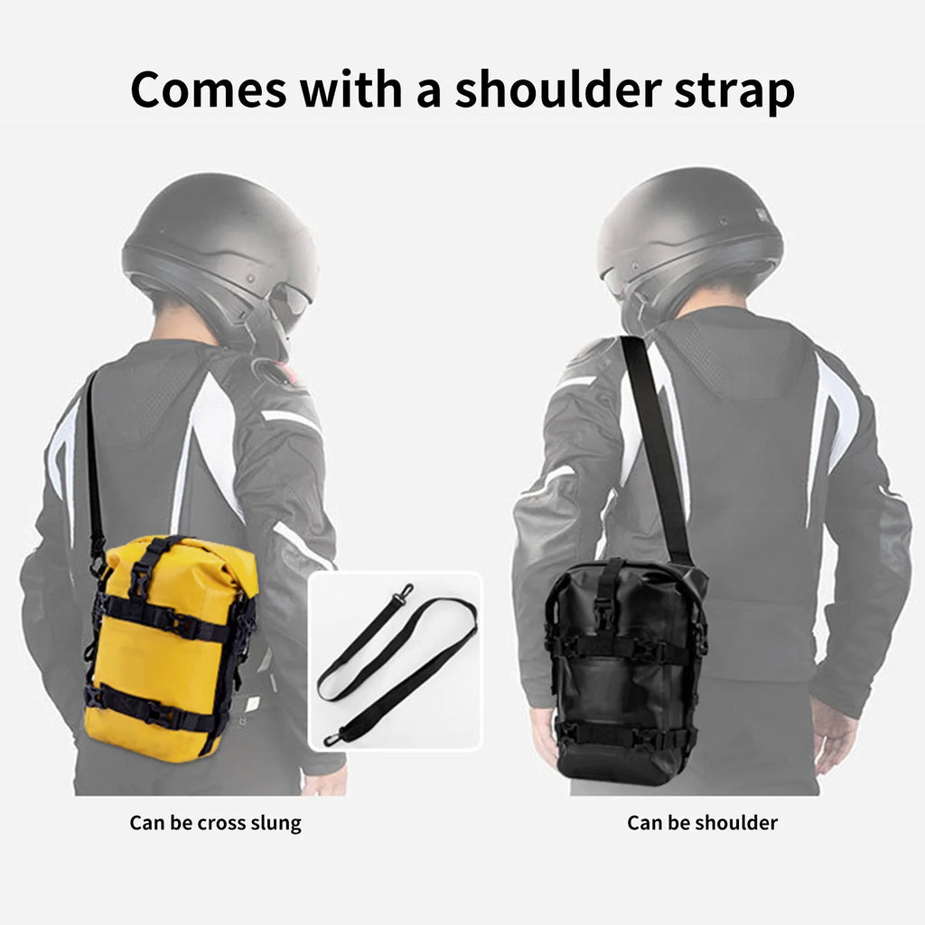 Motorcycle Frame Bag Full Waterproof 8L J6148