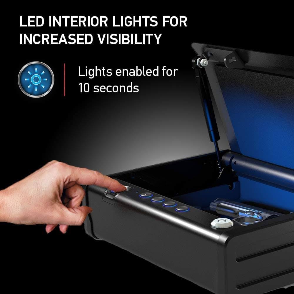 XL Biometric Pistol Safe O1005