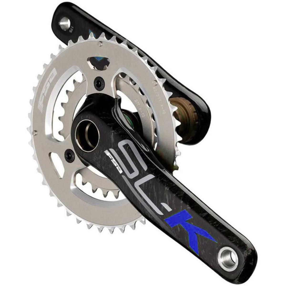 Black-Blue 10 Speed MTB Chainset K432703