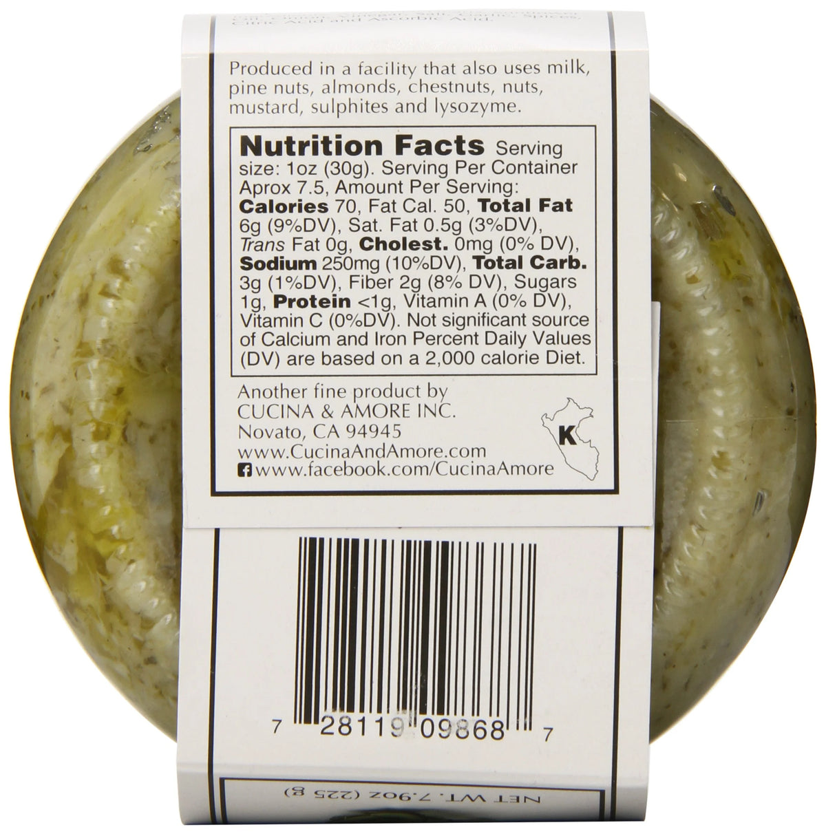Artichoke Bruschetta 7.9 Ounce Pack of 6 U553