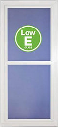 36x81 WHT Storm Door Q4616