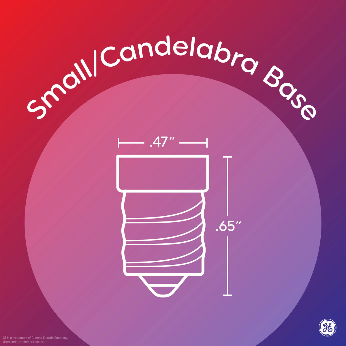LED Light Bulbs Daylight 40 Watt Replacement Candelabra Base 2 Pack Y4137