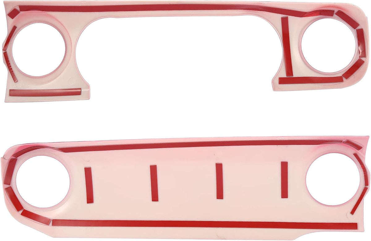 Car Dashboard Decorative Cover Trim Panel Decor Kit Pack of 2 K626