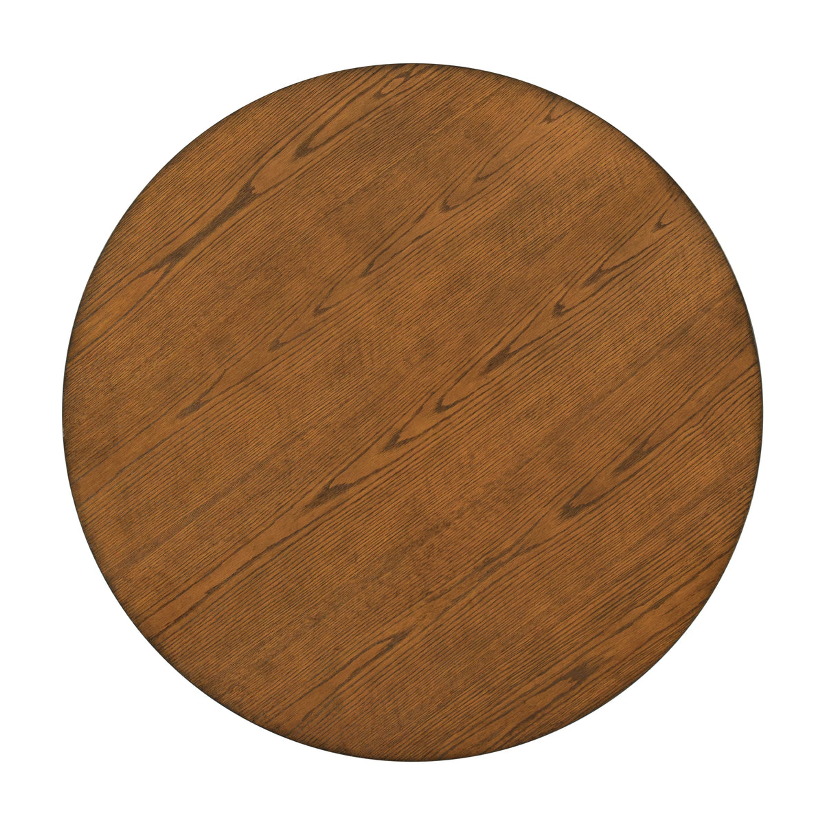 Mid-Century Solid Wood Round Dining Table T623