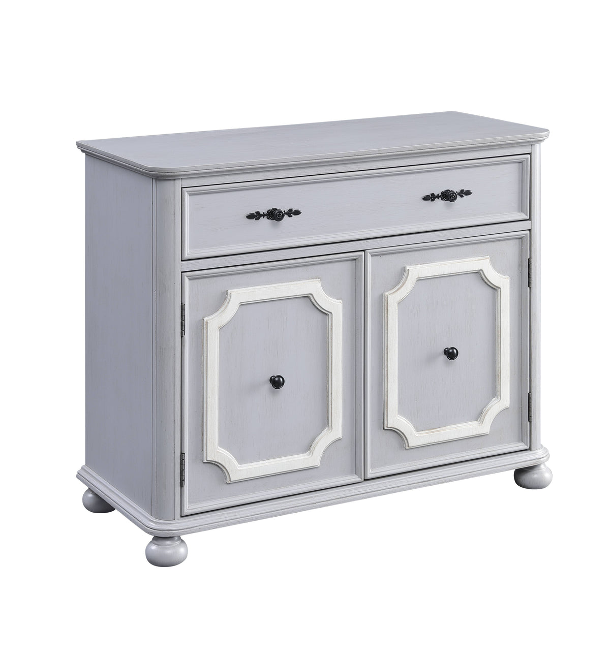 Gray Finish Cabinet R413