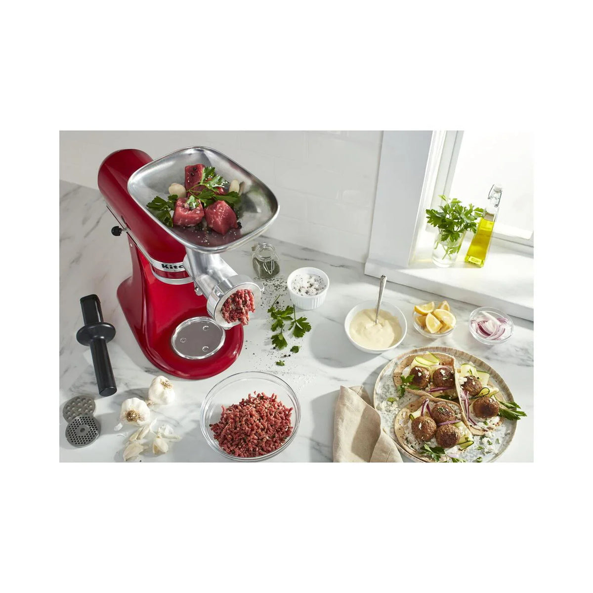 Metal Food Grinder Attachment Y42727