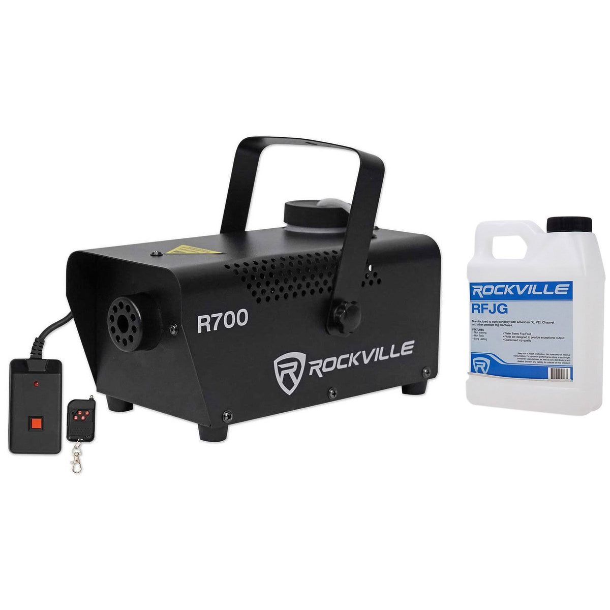 R700 Fog Smoke Machine with Remote Fluid Carry Bag K378781