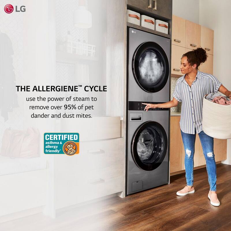 4.5 Cu.Ft. Front Load Washer & 7.4 Cu.Ft. Electric Dryer T830
