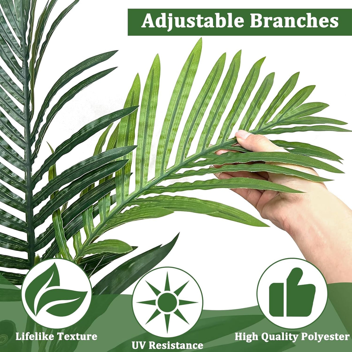 6.25 Ft Tall Artificial Palm Tree F605
