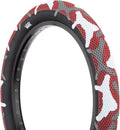 20 x 2.4 Clincher Wire Red Camo/Black Tire D551