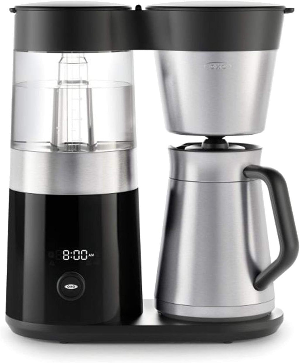 9 Cup Programmable Coffee Maker Bundle Conical Burr Coffee Grinder Stainless Steel/Black H15621