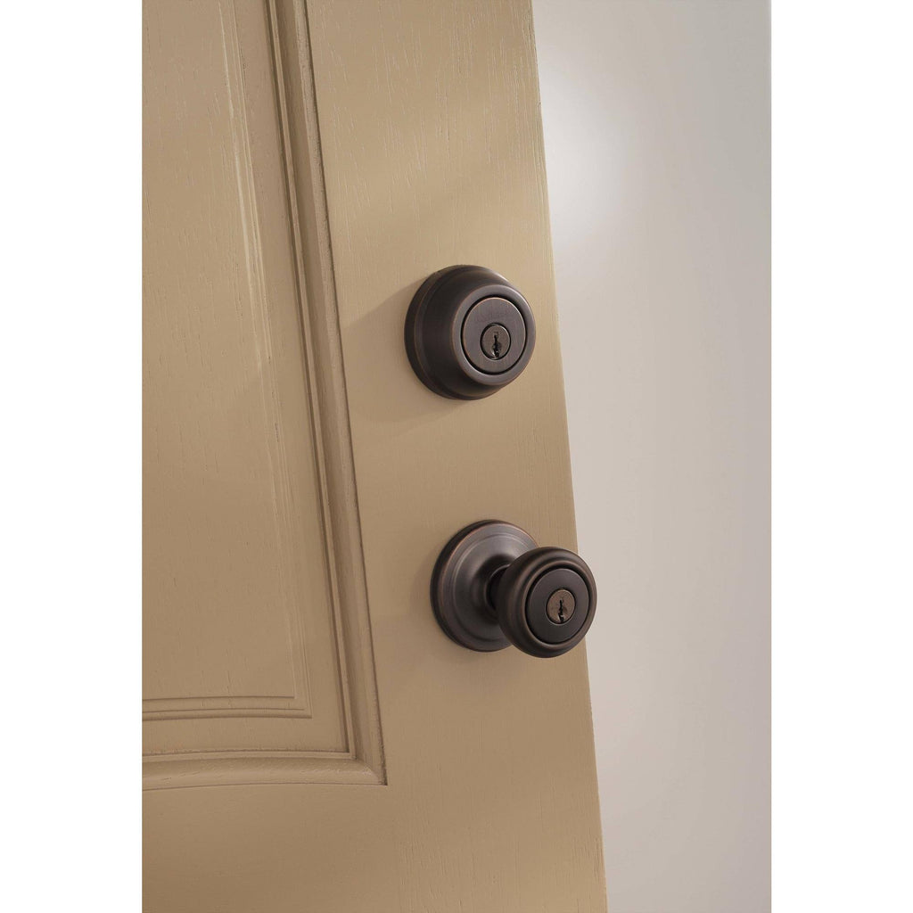 Brass Gold Keyed Entry Door Knobset C96908