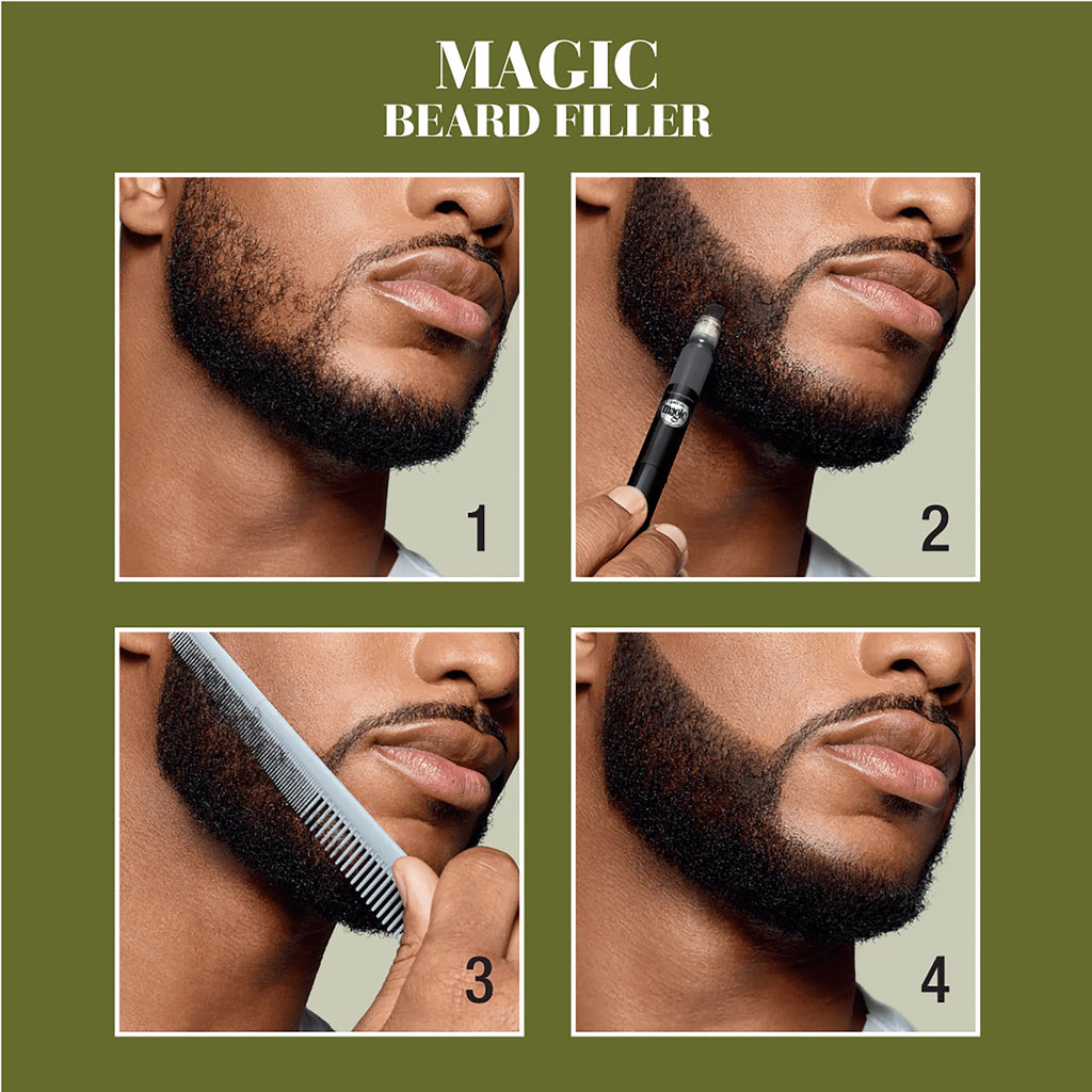 Natural Black Beard Filler X25610