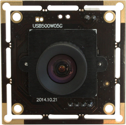 170 Degree 5.0 Megapixel USB Fisheye Camera with Aluminum Case, Pack of 2 H9488