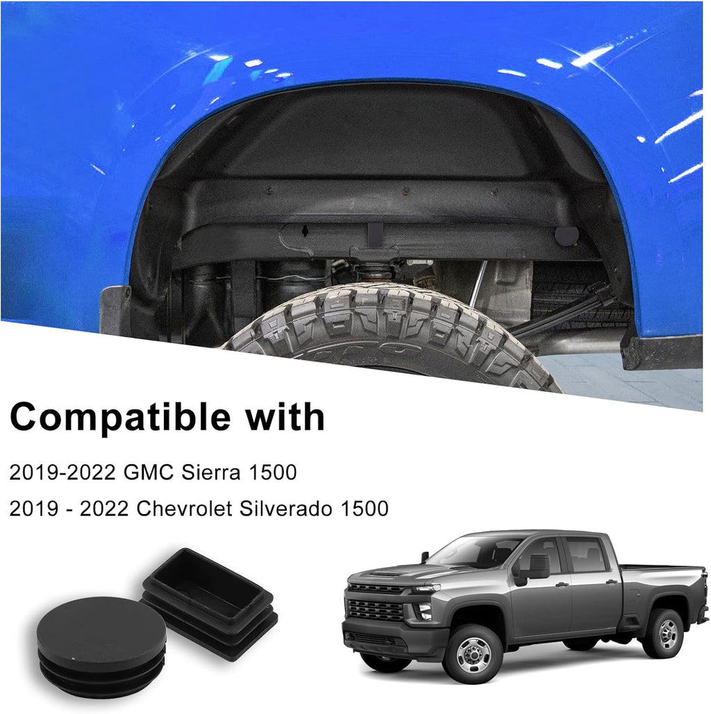 Rear Wheel Well Hole Cover Cap 4PCS X5922