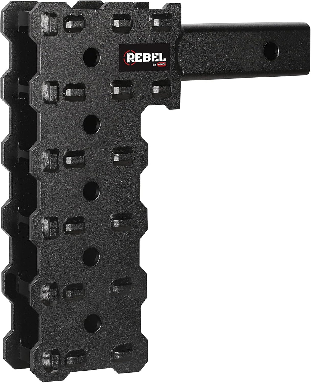 Tactical Series-2 Hollow Shank 5 Position 9.5 Drop 7k Plate Hitch Only O283