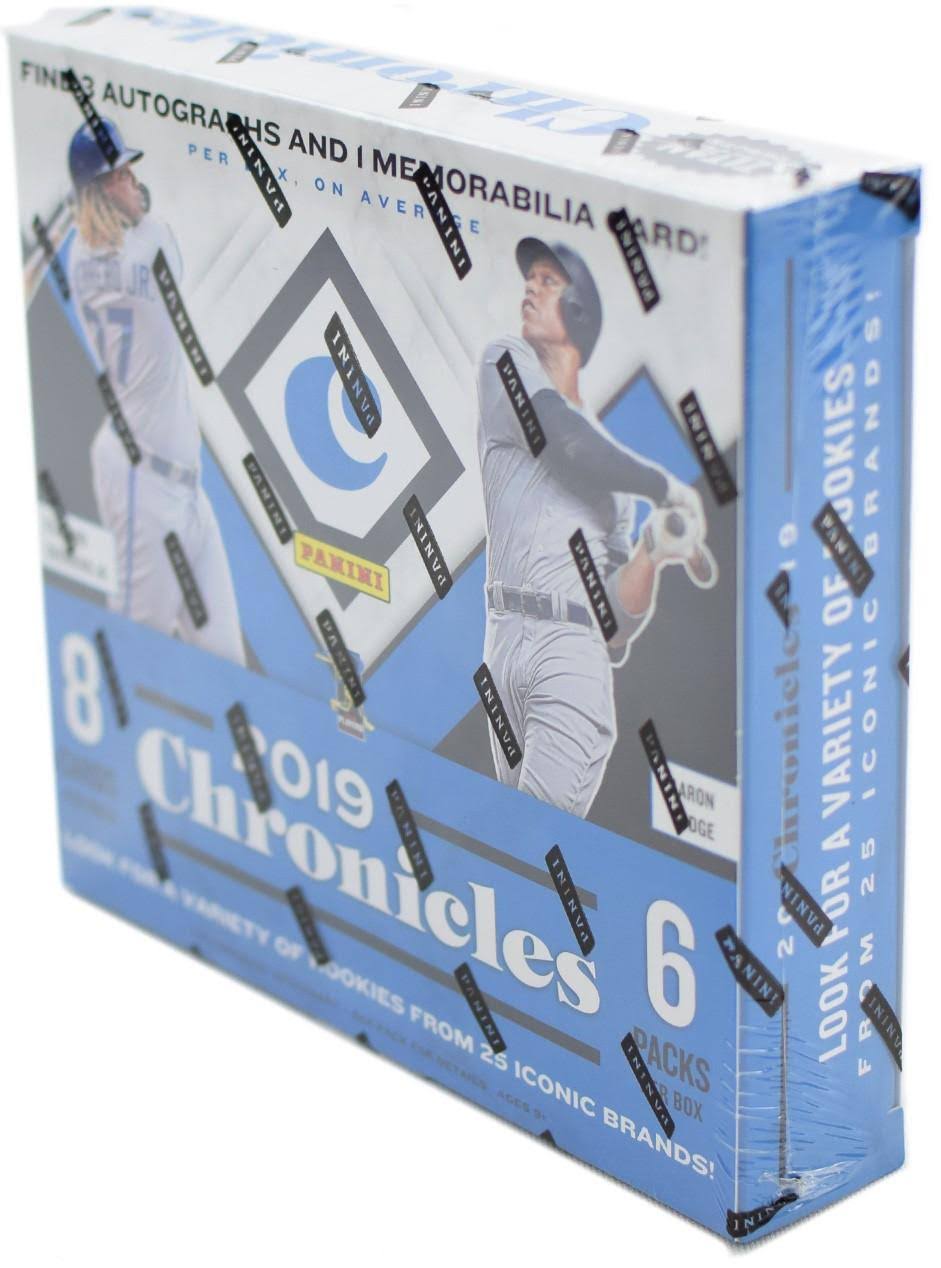 2019 Panini Chronicles Baseball Hobby Box W8848