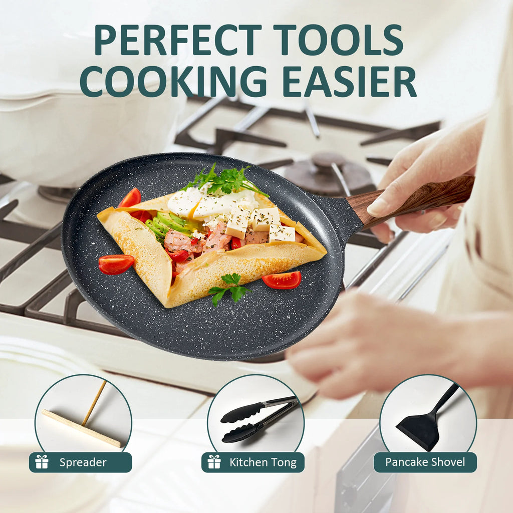 11 inch Nonstick Cast Aluminum Crepe Pan S1812