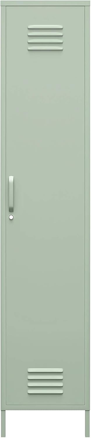 Black Metal Locker Storage Cabinet O63190