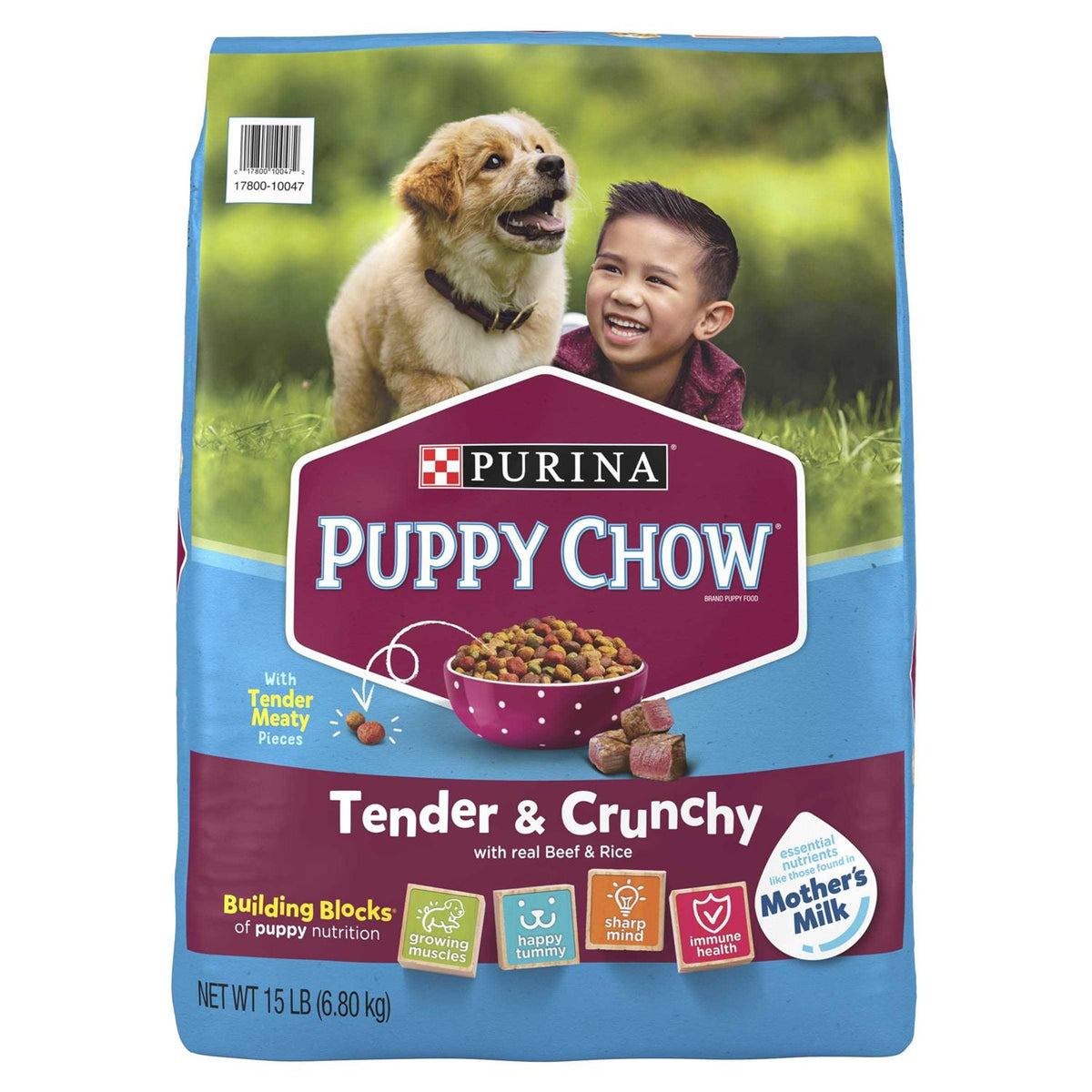 Real Beef Dry Puppy Food U908648