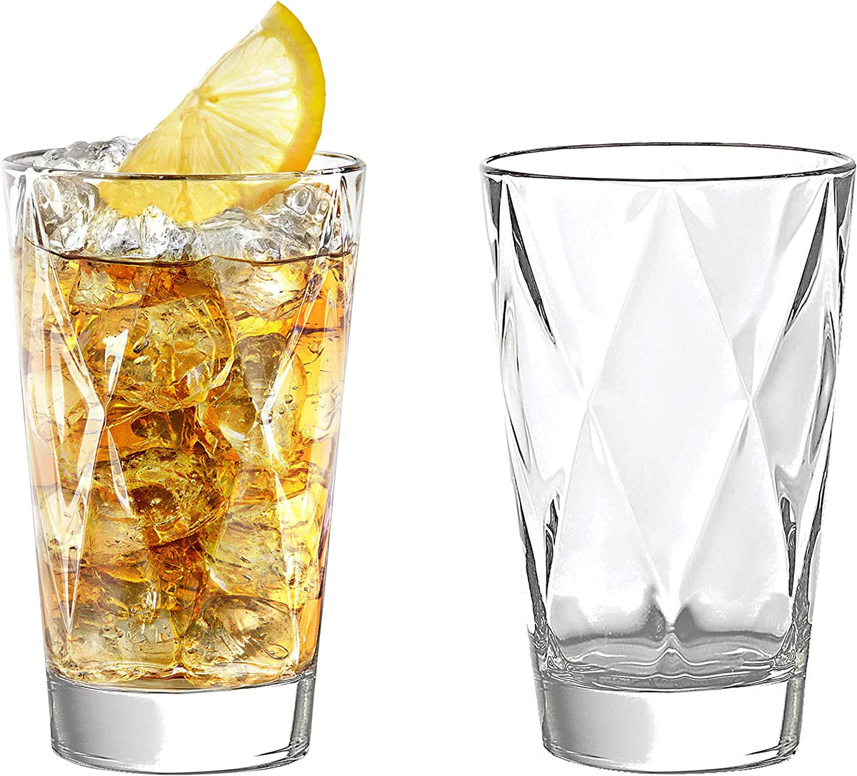 High Quality Glass Hiball 13.5oz Set of 6 O43443