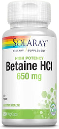 Betaine HCL with Pepsin Digestive Enzymes 250 VegCaps F270