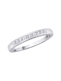 10K Gold Diamond Wedding Band Q3057