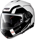 Metal White Motorcycle Helmet D544636