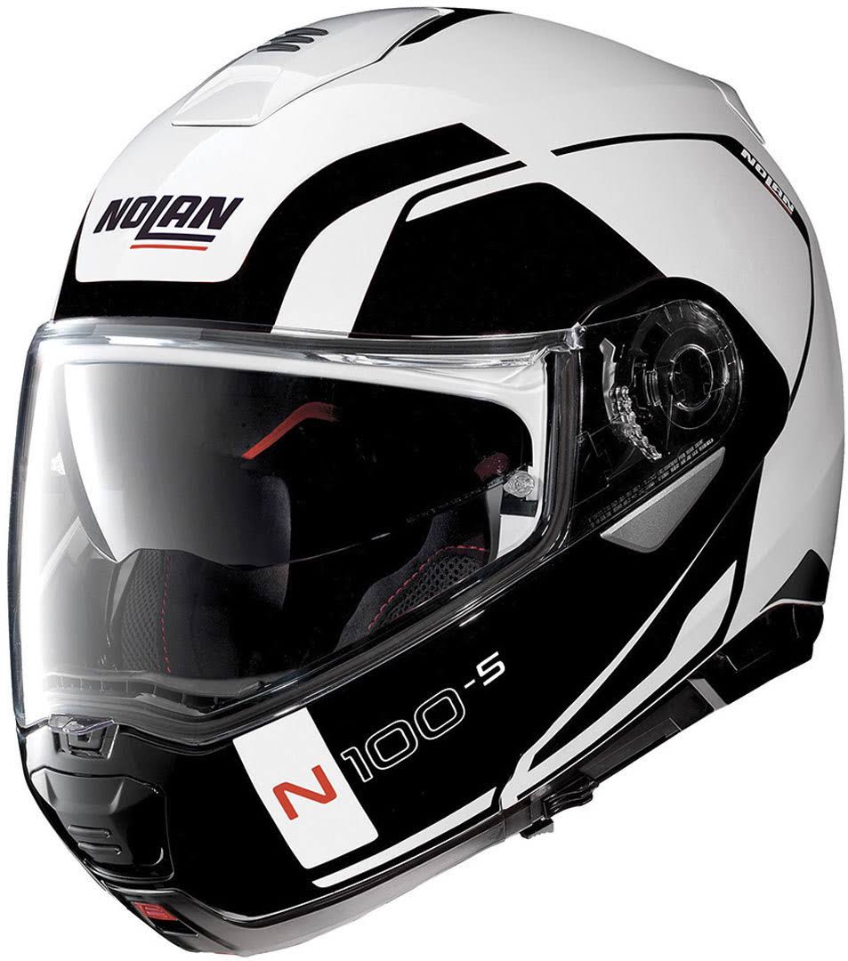 Metal White Motorcycle Helmet D544636