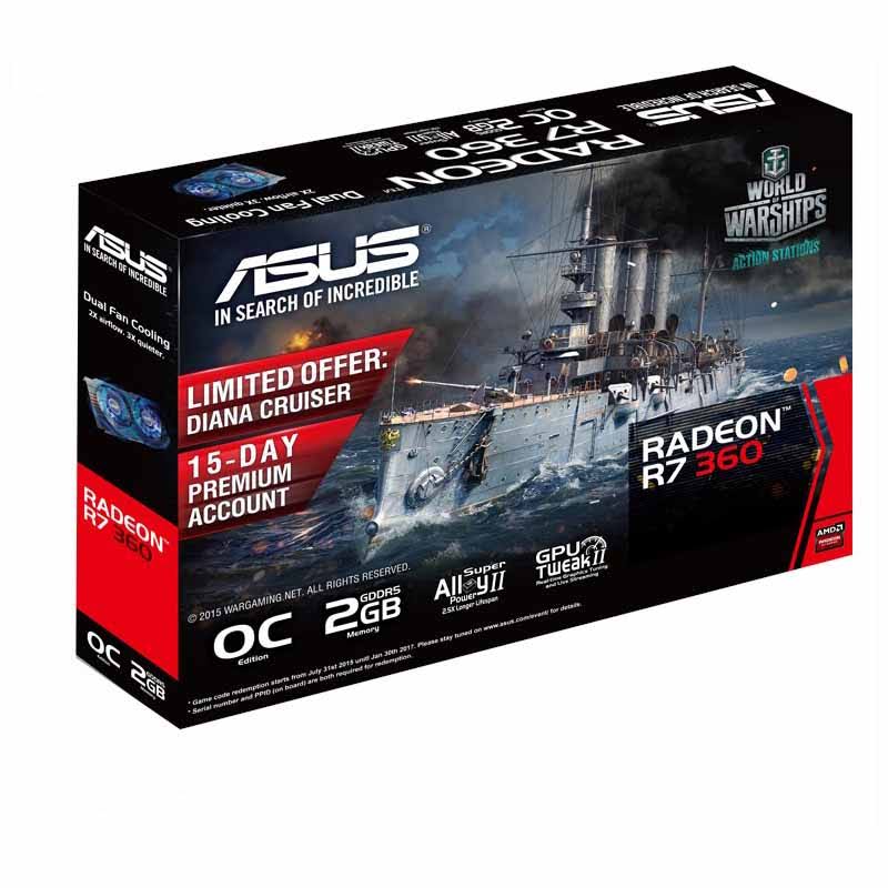 Radeon R7 360 2GB GDDR5 PCI-E 3.0 Video Card L780