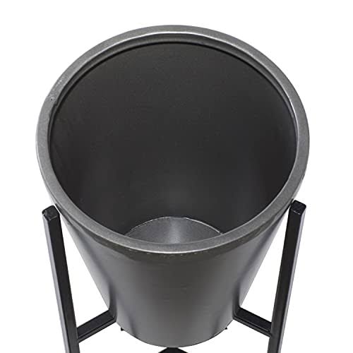 Iron Conical Planters with Stand Set of 3 N659660