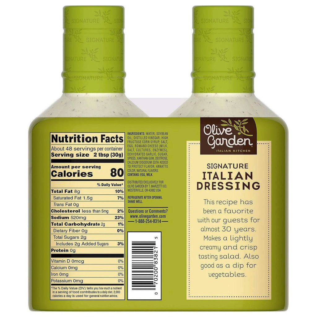 Italian Dressing (24 Ounce bottle, 2 Count) E798772