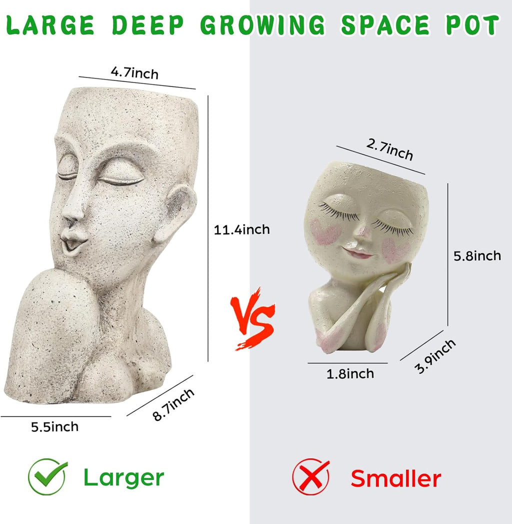 Large Flower Pots with Drainage Hole R471904