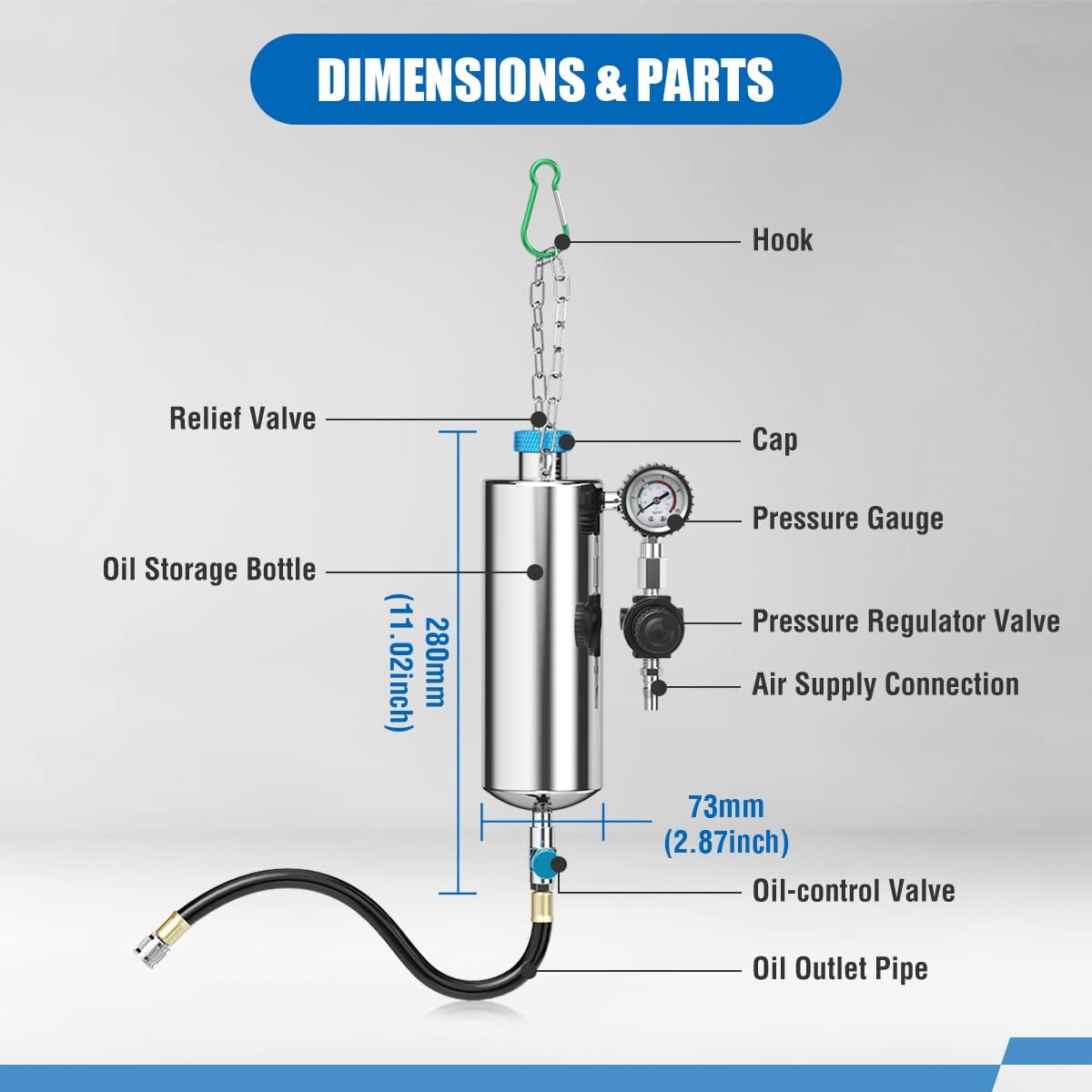 Automotive Fuel Injection System Cleaning Tool P907