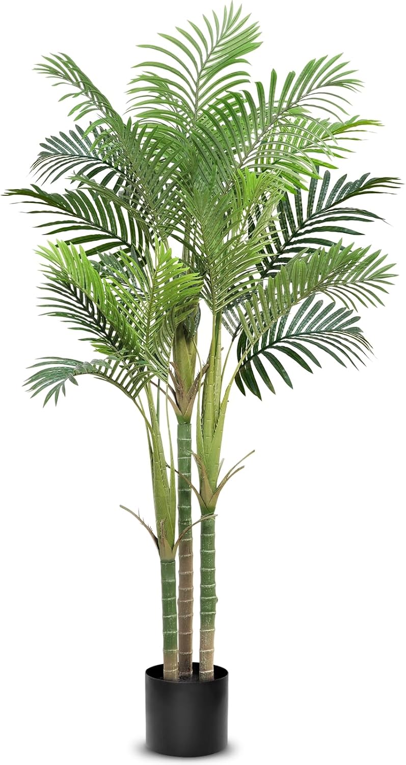 6.25 Ft Tall Artificial Palm Tree F605