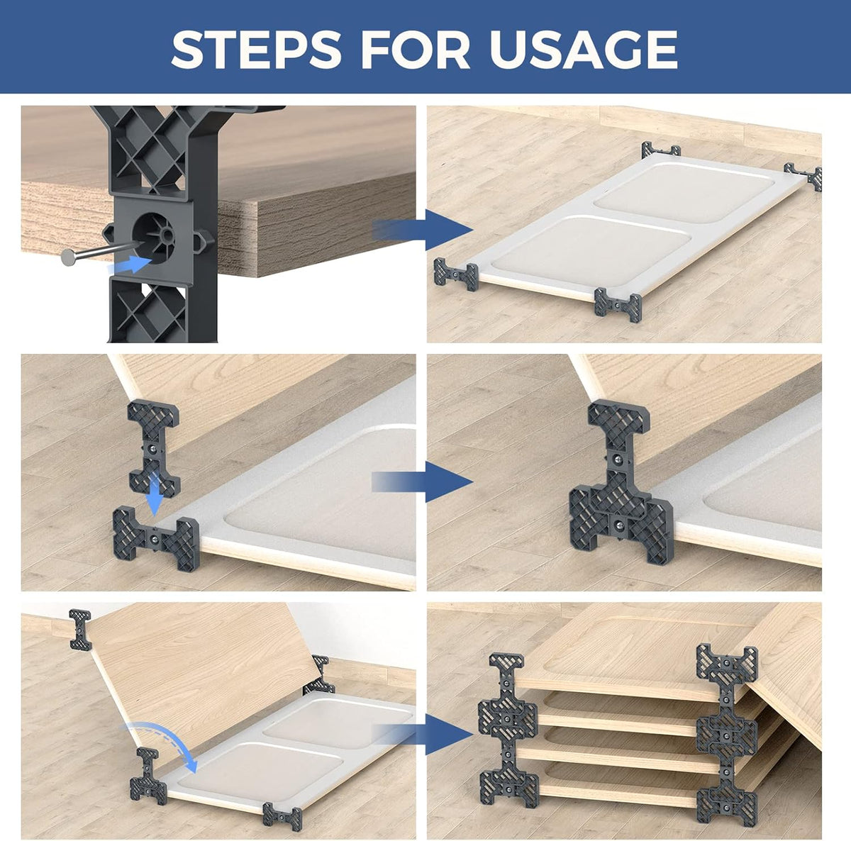 Paint Drying Rack for Cabinet Doors, Pack of 8 X208
