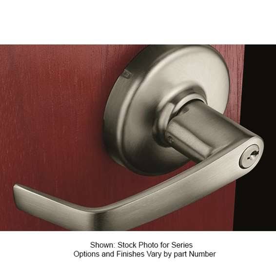 Cylindrical Lock Satin Nickel Plated Clear Coated X251236