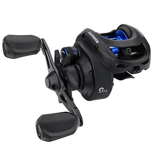 Lightweight Baitcasting Fishing Reel with 7.6 OZ 7.1:1 Gear Ratio E565311