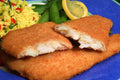 Breaded Flounder Fillet, 4 to 5 Ounce - 18 per case B6782