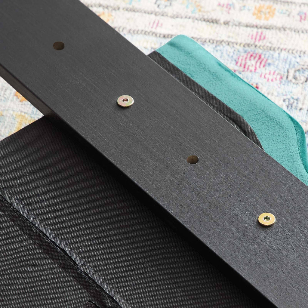 Teal Performance Velvet King Headboard J3564