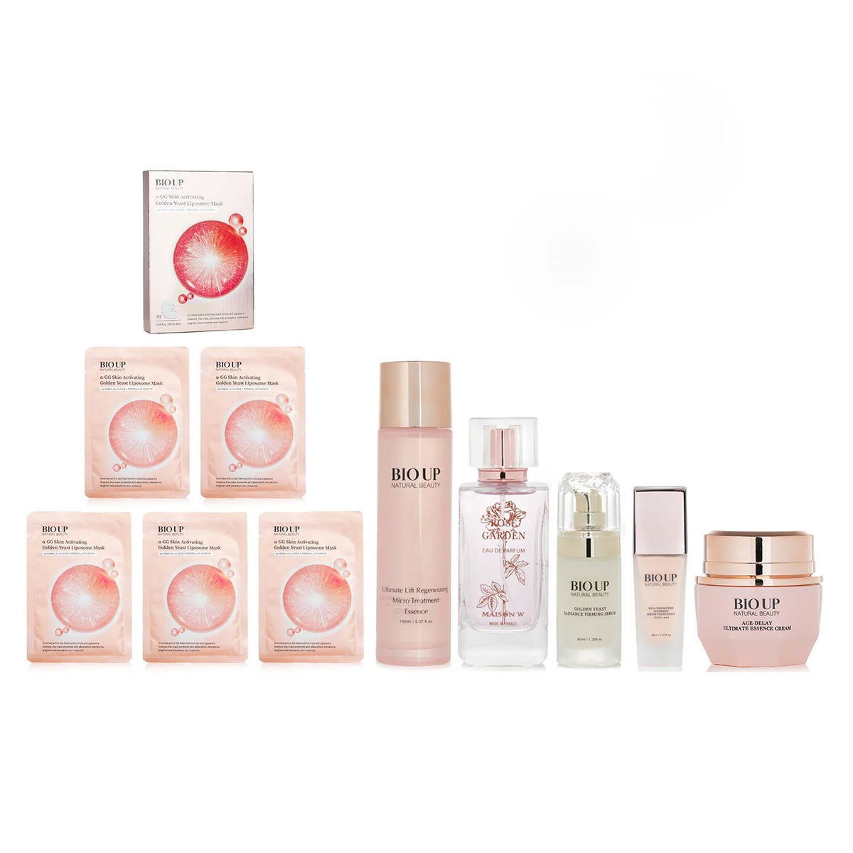Rose Garden & Natural Beauty BIO UP Bundle 6pcs K32400