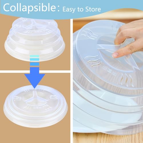 2PCS Microwave Splatter Cover 11.5 Inch BPA Free K9780