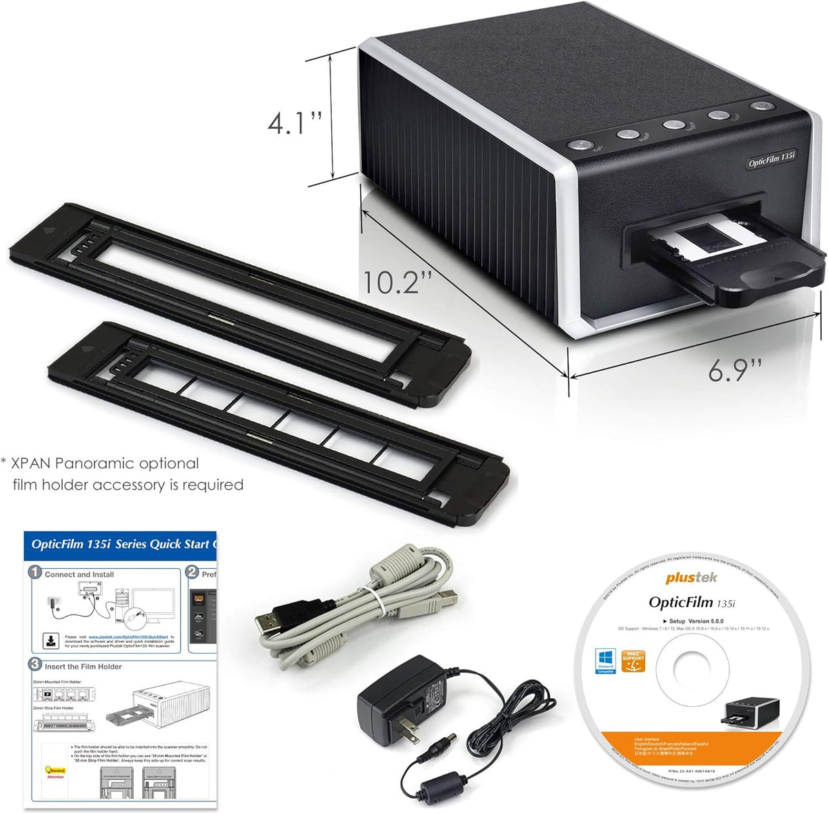 Automatic Film & Slide Scanner, 7200 dpi F161